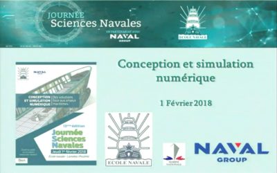 La Journée Sciences Navales sous le signe de la conception et simulation numérique