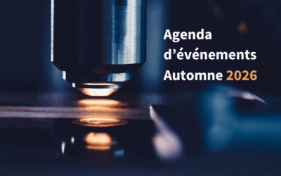 Agenda d&rsquo;événements d&rsquo;automne